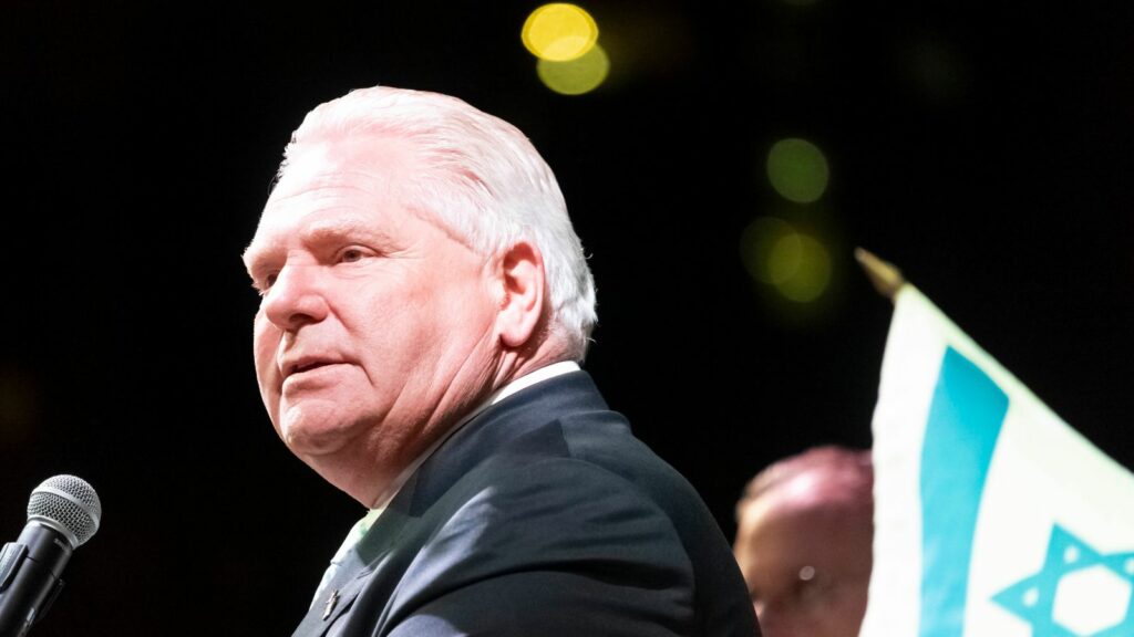 Doug Ford Gets $28.9M Government Jet as Critics Pounce