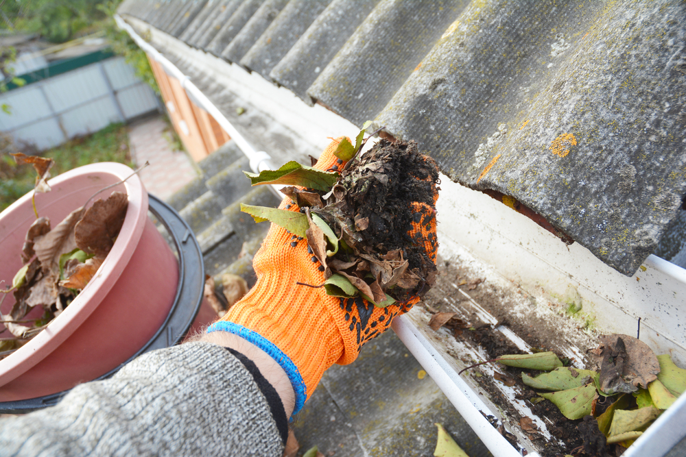 Clean and Flush Your Gutters and Downspouts