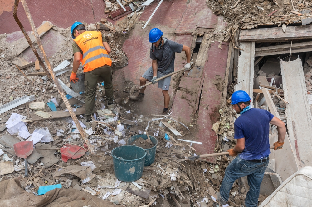 Clear Debris from Around the Foundation