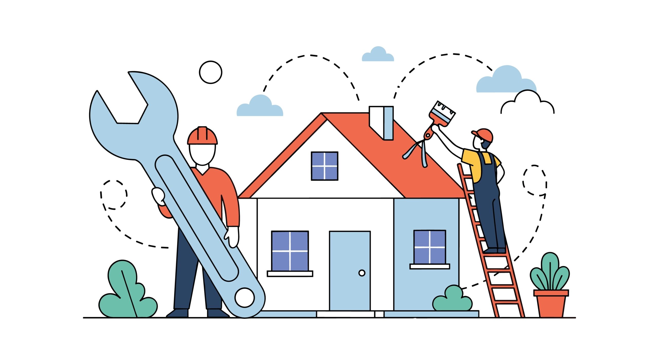 Falling for Fresh Paint and Staging