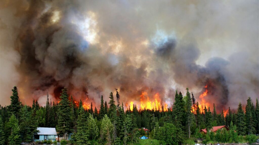 20,000 Flee B.C. Wildfire Overnight as Homes Burn and RCMP Probe Reported Death