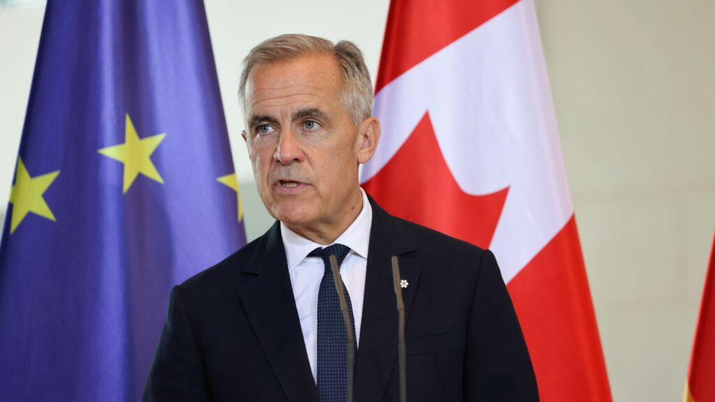 Carney Heads to Europe Looking to Break Canada’s Dependence on U.S. as Trump Trade Fight Deepens