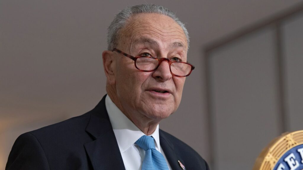 Schumer Tells Trump to Scrap Canada Tariffs, Calling Them a Tax on U.S. Families and Businesses